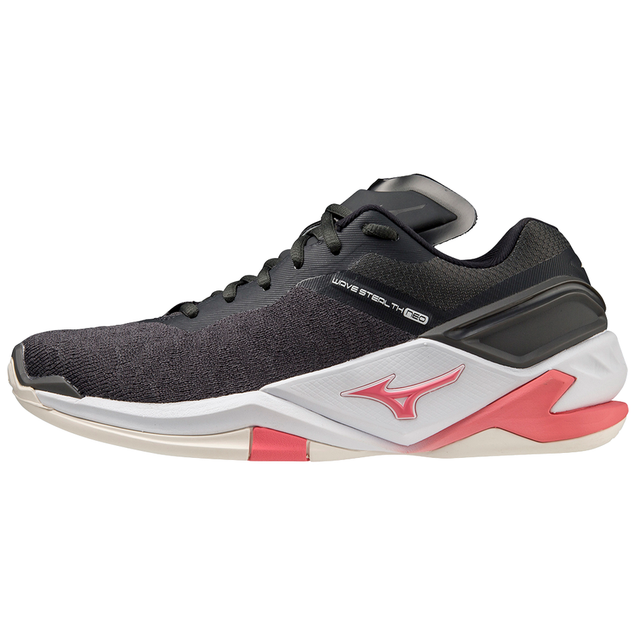 Mizuno Wave Stealth Neo Nb Black Oyster/Sun Coral